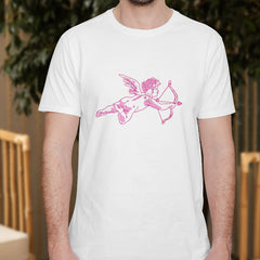 Valentine's Day T-Shirts Couple Love Print Sweet Style