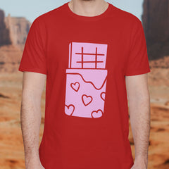 Valentine's Day T-Shirts Couple Love Print Sweet Style
