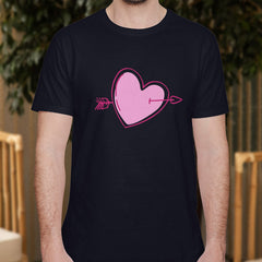 Valentine's Day T-Shirts Couple Love Print Sweet Style