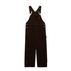 Overalls Men Jumpsuit Retro Solid Color Corduroy Suspender Pants Men's Loose Casual Straight Pants Simple