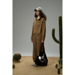 Unisex Sweatpants Autumn Vintage Casual Trousers