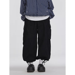 Unisex Sweatpants Overalls Male and Female Trendy Brand Loose Straight