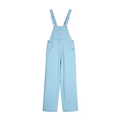 Overalls Men Jumpsuit Casual Denim Overalls Men's Ins American Street Fashion Simple Straight Trousers Jumpsuit