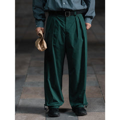 Unisex Sweatpants Retro Loose Cargo Pants Men