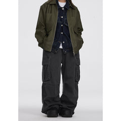 Unisex Sweatpants Loose Straight Men