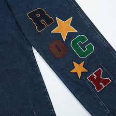 Overalls Men Jumpsuit Denim Cargo Pants Suspender Pants Vibe Design Loose Letter XINGX Embroidered One-Piece Trousers