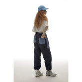 Unisex Sweatpants Retro Loose Track Pants Men and Women