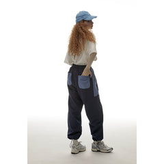 Unisex Sweatpants Retro Loose Track Pants Men and Women