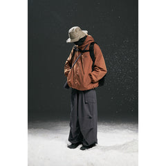 Unisex Sweatpants Autumn Winter Retro Loose Men