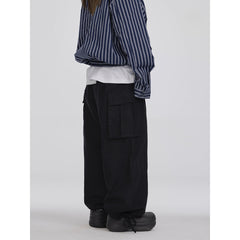 Unisex Sweatpants Overalls Male and Female Trendy Brand Loose Straight