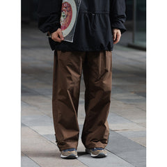 Unisex Sweatpants Retro Loose Cargo Pants Men