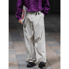 Unisex Sweatpants Retro Loose Cargo Pants Men