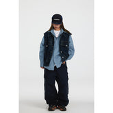 Unisex Sweatpants Autumn Retro Multi-Pocket