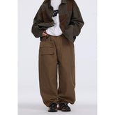 Unisex Sweatpants Retro Workwear Pants Men's and Women's Trousers