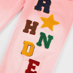 Overalls Men Jumpsuit Embroidered Letters Denim Brace Trendy Brand Personalized Trousers Gradient Straight