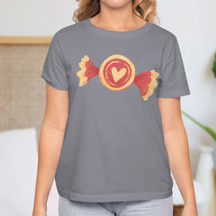 Valentine's Day T-Shirts Couple Love Print Sweet Style