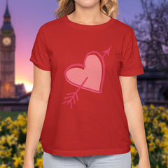 Valentine's Day T-Shirts Couple Love Print Sweet Style