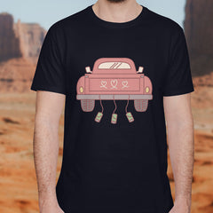 Valentine's Day T-Shirts Couple Love Print Sweet Style