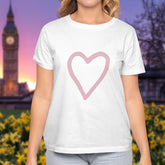 Valentine's Day T-Shirts Couple Love Print Sweet Style