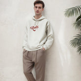 Mens Hoodie Spring Sweater Letters