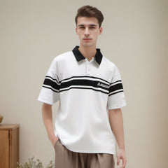 Unisex Polo Shirt Loose Casual Short Sleeve