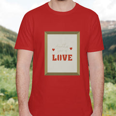 Valentine's Day T-Shirts Couple Love Print Sweet Style