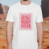 Valentine's Day T-Shirts Couple Love Print Sweet Style