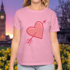 Valentine's Day T-Shirts Couple Love Print Sweet Style