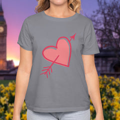 Valentine's Day T-Shirts Couple Love Print Sweet Style