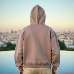 Mens Hoodie Letter Embroidered Spring and Autumn Jacket