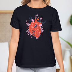 Valentine's Day T-Shirts Couple Love Print Sweet Style