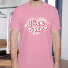 Valentine's Day T-Shirts Couple Love Print Sweet Style
