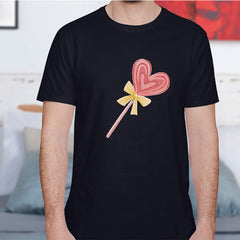 Valentine's Day T-Shirts Couple Love Print Sweet Style
