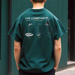 Men T Shirts Half-Sleeve T-shirt Fashion