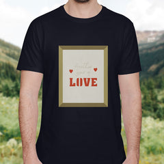 Valentine's Day T-Shirts Couple Love Print Sweet Style