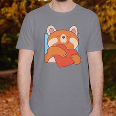 Valentine's Day T-Shirts Couple Love Print Sweet Style