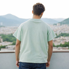 Men T Shirts Retro Short Sleeve T-shirt Men