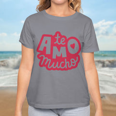 Valentine's Day T-Shirts Couple Love Print Sweet Style