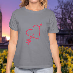 Valentine's Day T-Shirts Couple Love Print Sweet Style