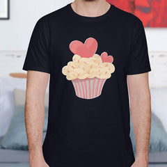 Valentine's Day T-Shirts Couple Love Print Sweet Style