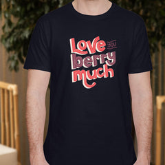 Valentine's Day T-Shirts Couple Love Print Sweet Style