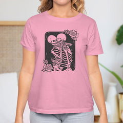 Valentine's Day T-Shirts Couple Love Print Sweet Style