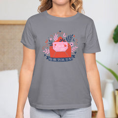 Valentine's Day T-Shirts Couple Love Print Sweet Style