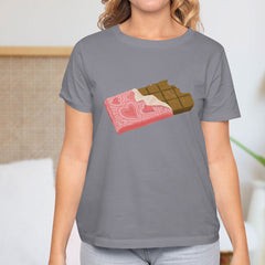 Valentine's Day T-Shirts Couple Love Print Sweet Style