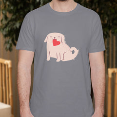 Valentine's Day T-Shirts Couple Love Print Sweet Style