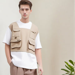 Men T Shirts Outdoor Camping Men and Women Loose