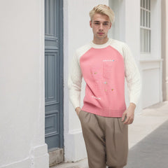 Men Sweater Loose Sweater Men's Top