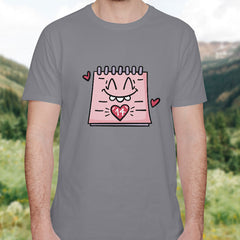 Valentine's Day T-Shirts Couple Love Print Sweet Style