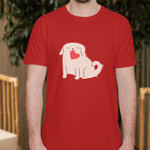 Valentine's Day T-Shirts Couple Love Print Sweet Style