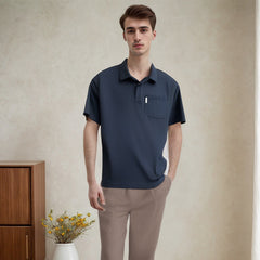 Unisex Polo Shirt Men's Summer Loose Casual